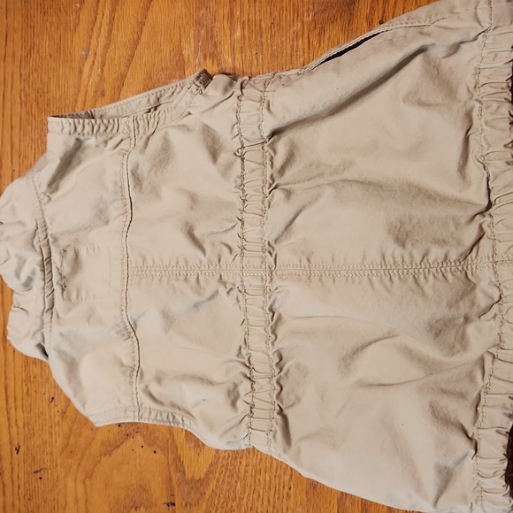 Old Navy Toddler Military Vest Size 18-24M Color Tan - Picture 4 of 7